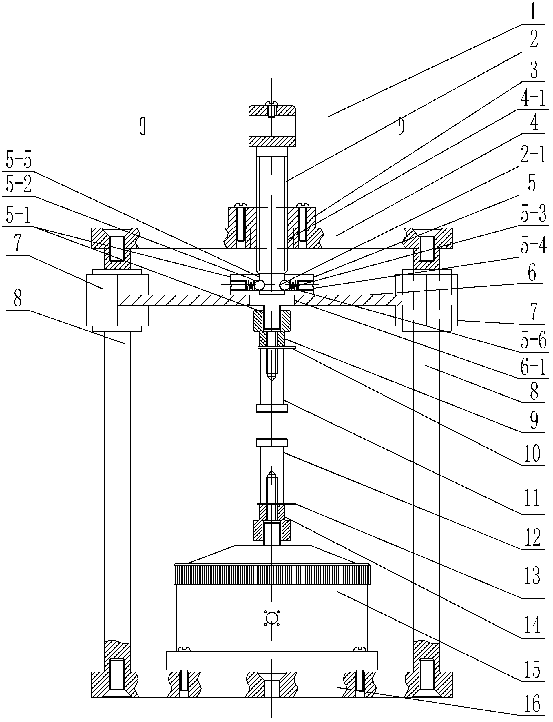 Device for analyzing static contact characteristic of electrical appliance contact material