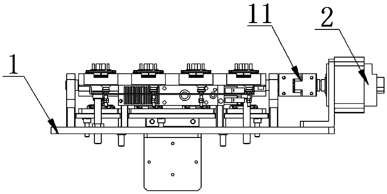 Feed automatic overturning mechanism of remote controller detection equipment