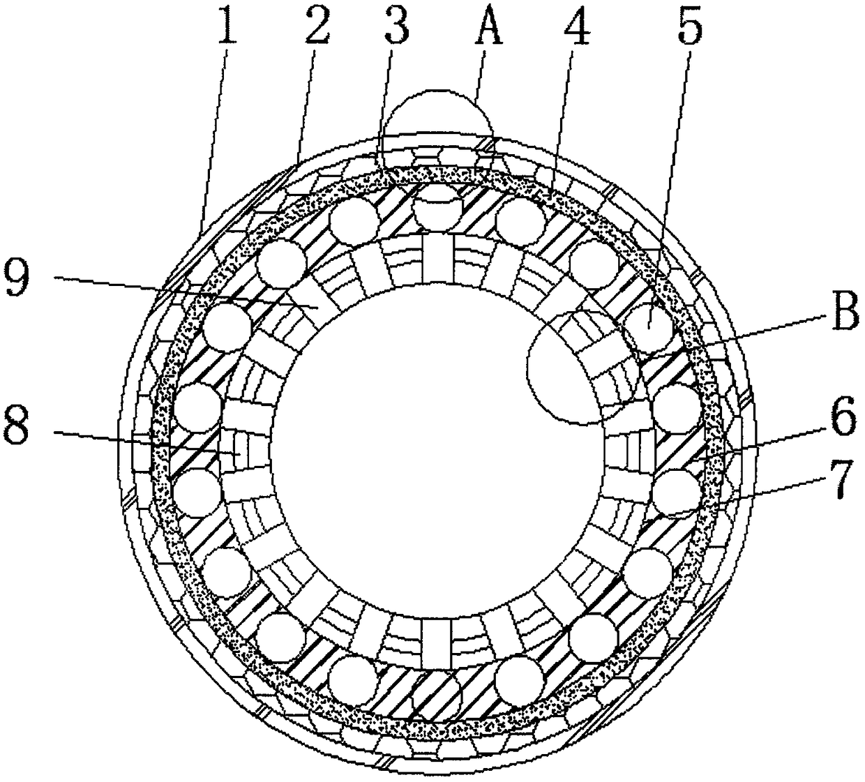 High-speed paper machine bearing