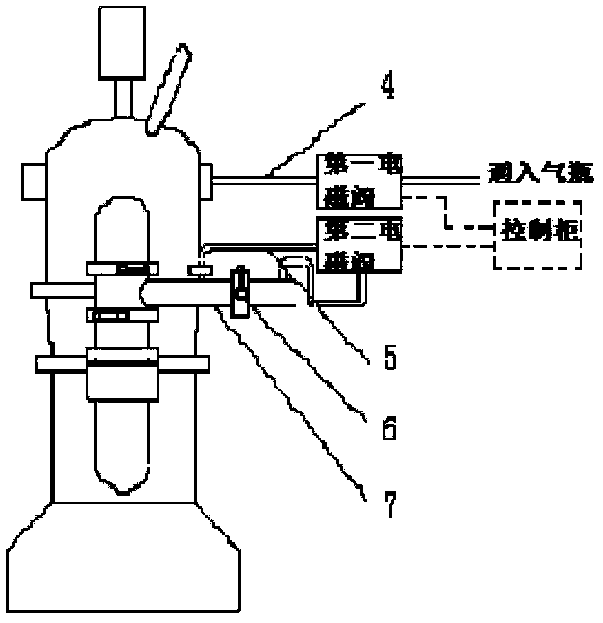 Vacuum pulse hydrogen annealing apparatus and method for electric pure iron