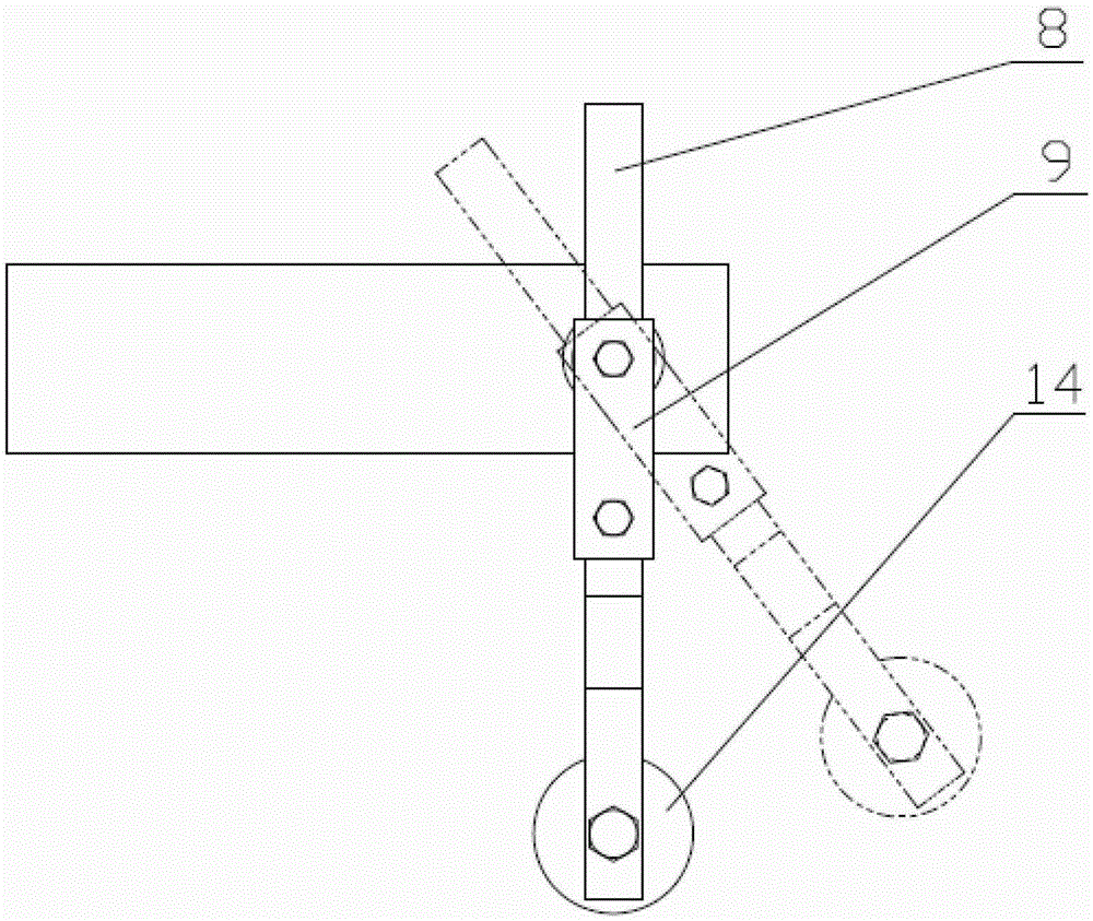 An adjustable coating device