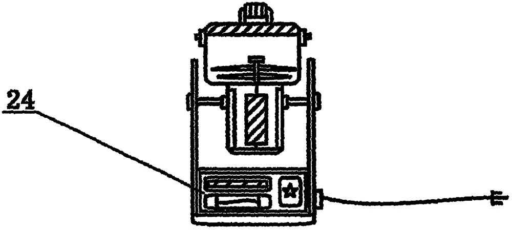 Traditional Chinese medicine compound for treating hepatitis and intelligent traditional Chinese medicine grinding device thereof