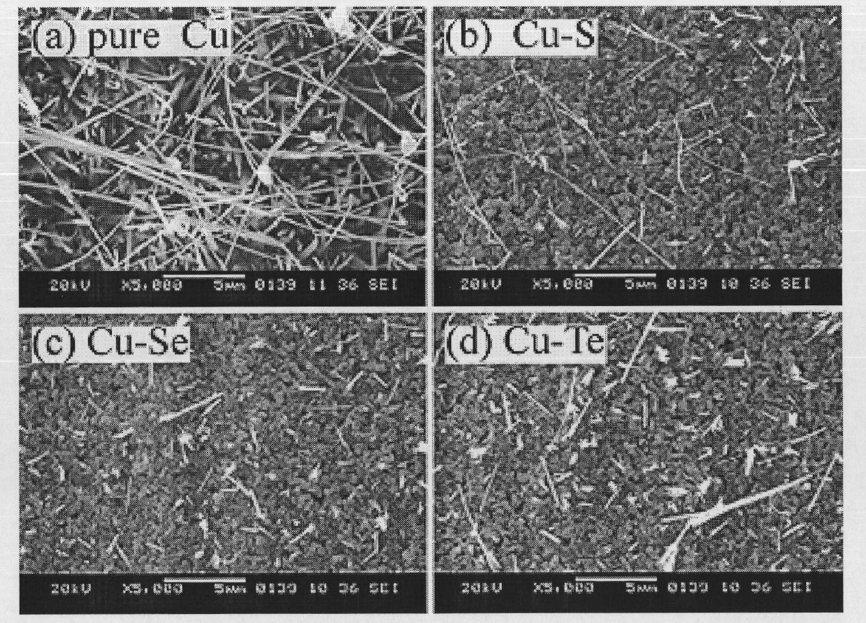 Method for improving corrosion resistance of copper by adding oxygen group alloy elements