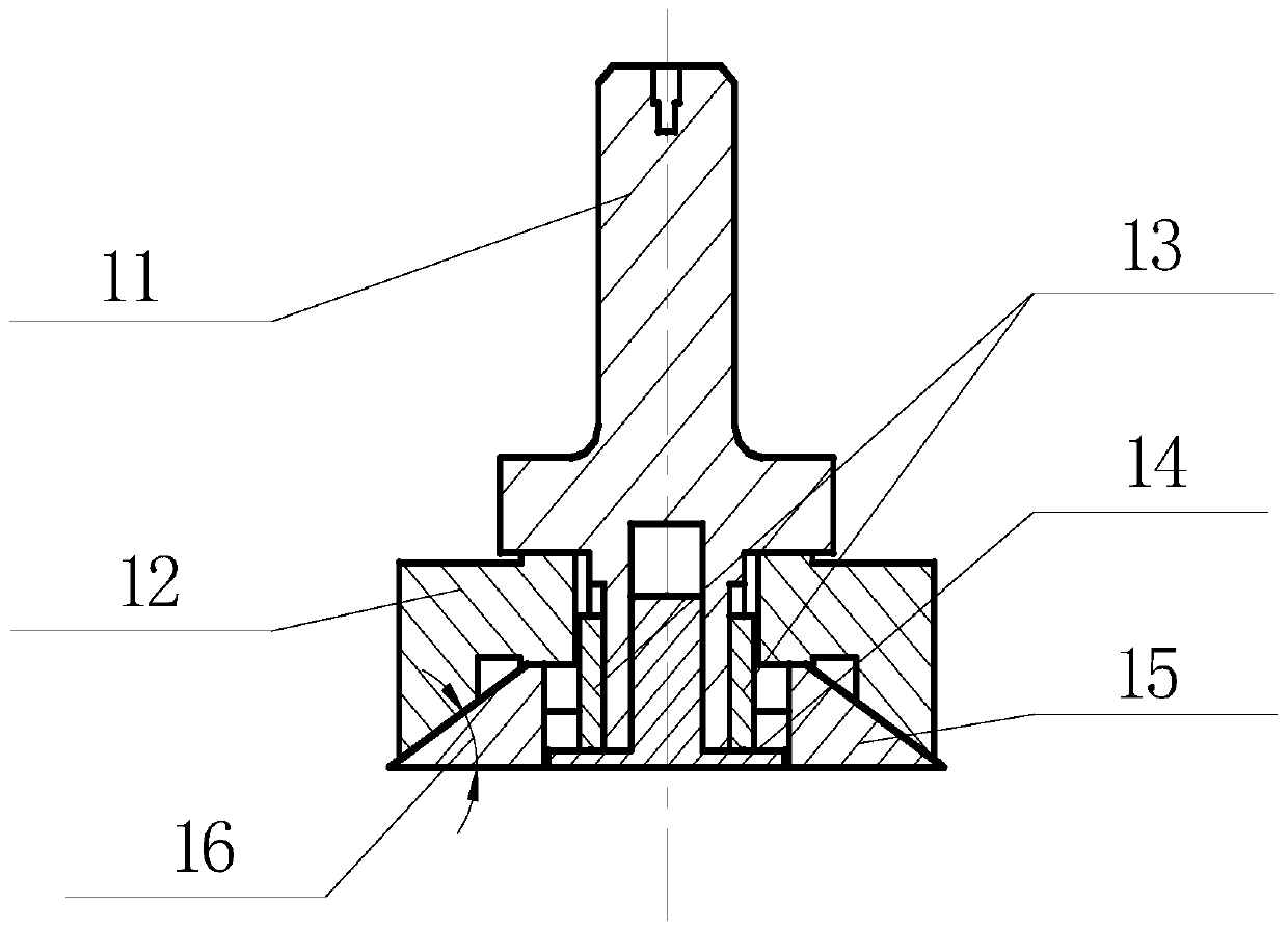 Processing method of curved surface of thin-walled honeycomb core material