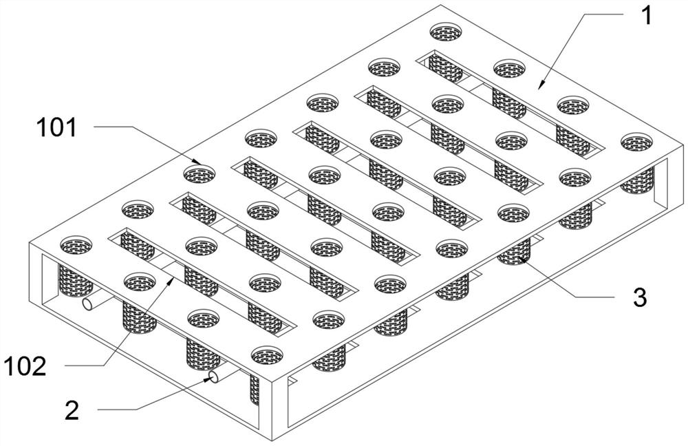 Auxiliary cultivation device for raising forestry seedlings