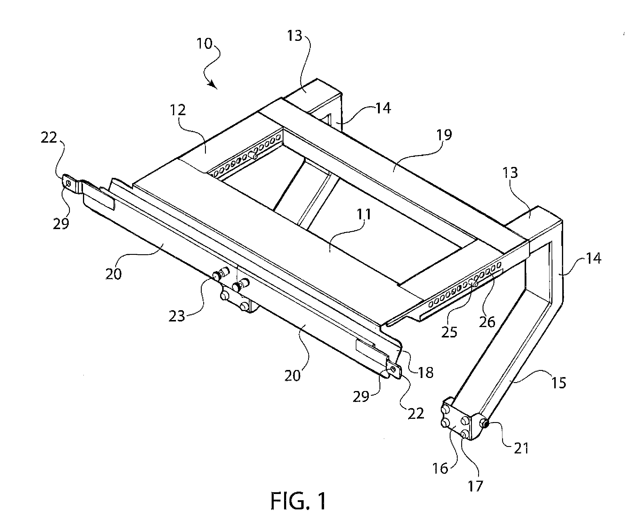 Window support and method for room air conditioner installation