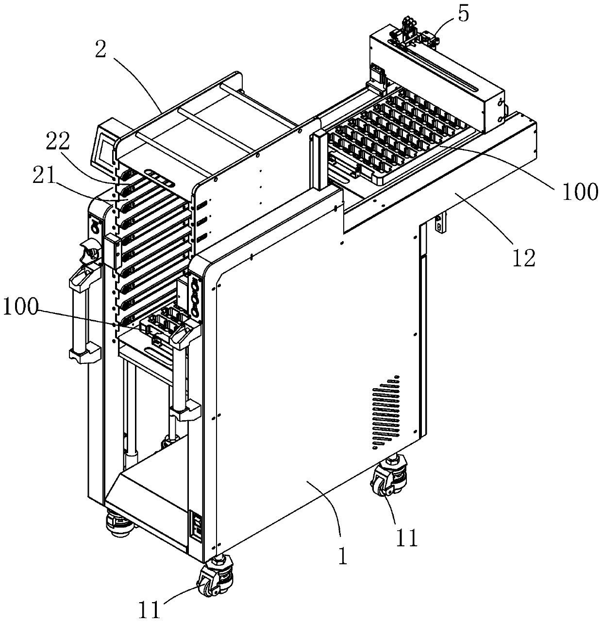 Open multilayer feeder