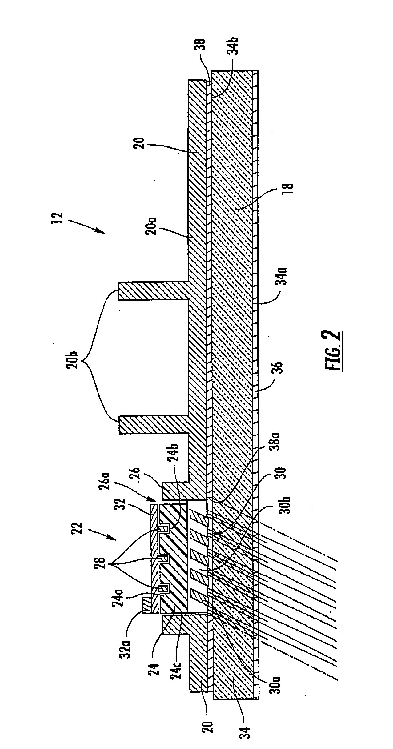 Display device for exterior mirror