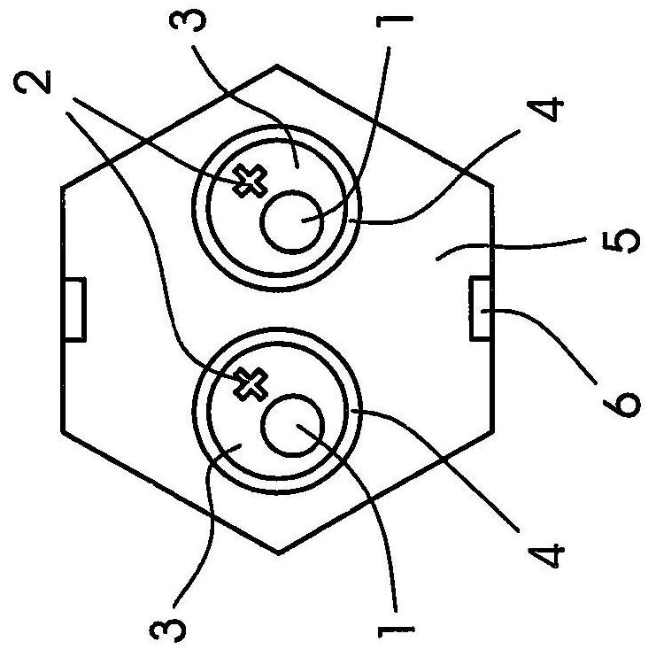 Injection-molded connectors with layer structure for electric vehicles