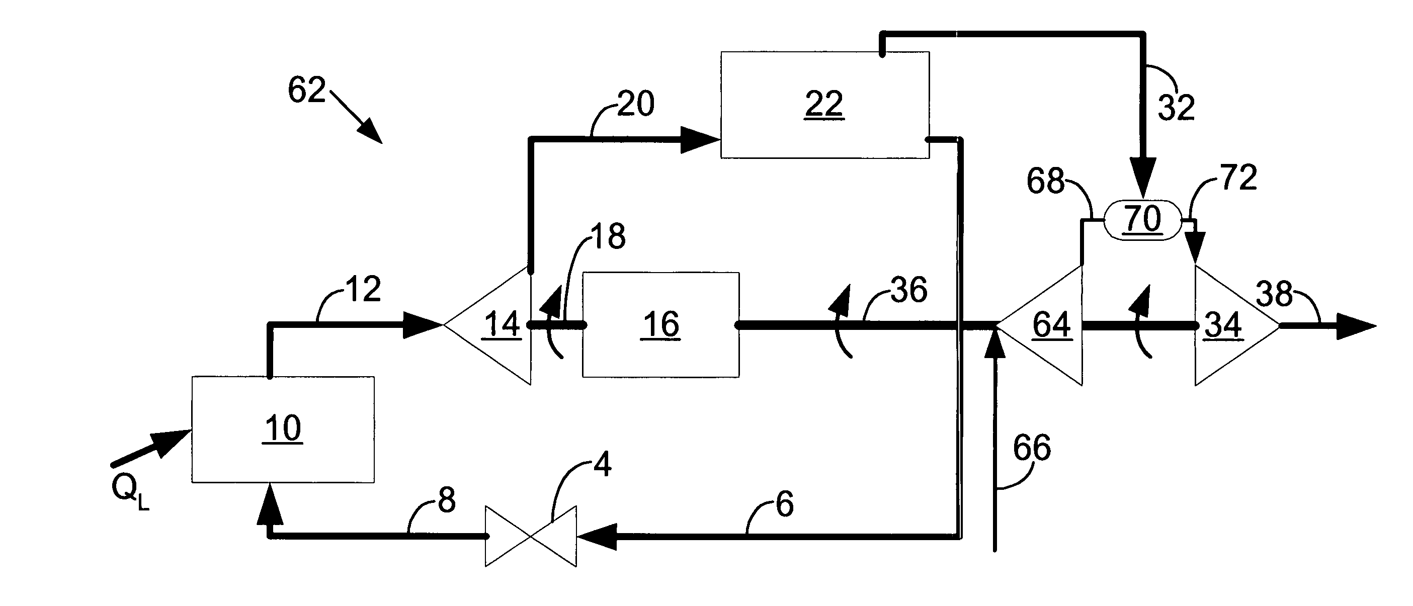 Expendable turbine driven compression cycle cooling system
