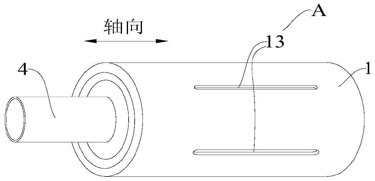 Serpentine tube microchannel heat exchanger