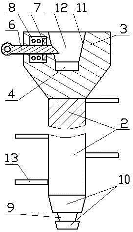 Upright serially-connected high-voltage line maintaining ladder