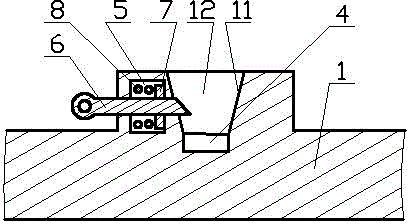 Upright serially-connected high-voltage line maintaining ladder