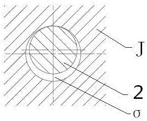 A floating grinding method and tooling