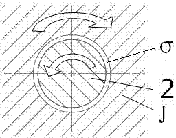 A floating grinding method and tooling