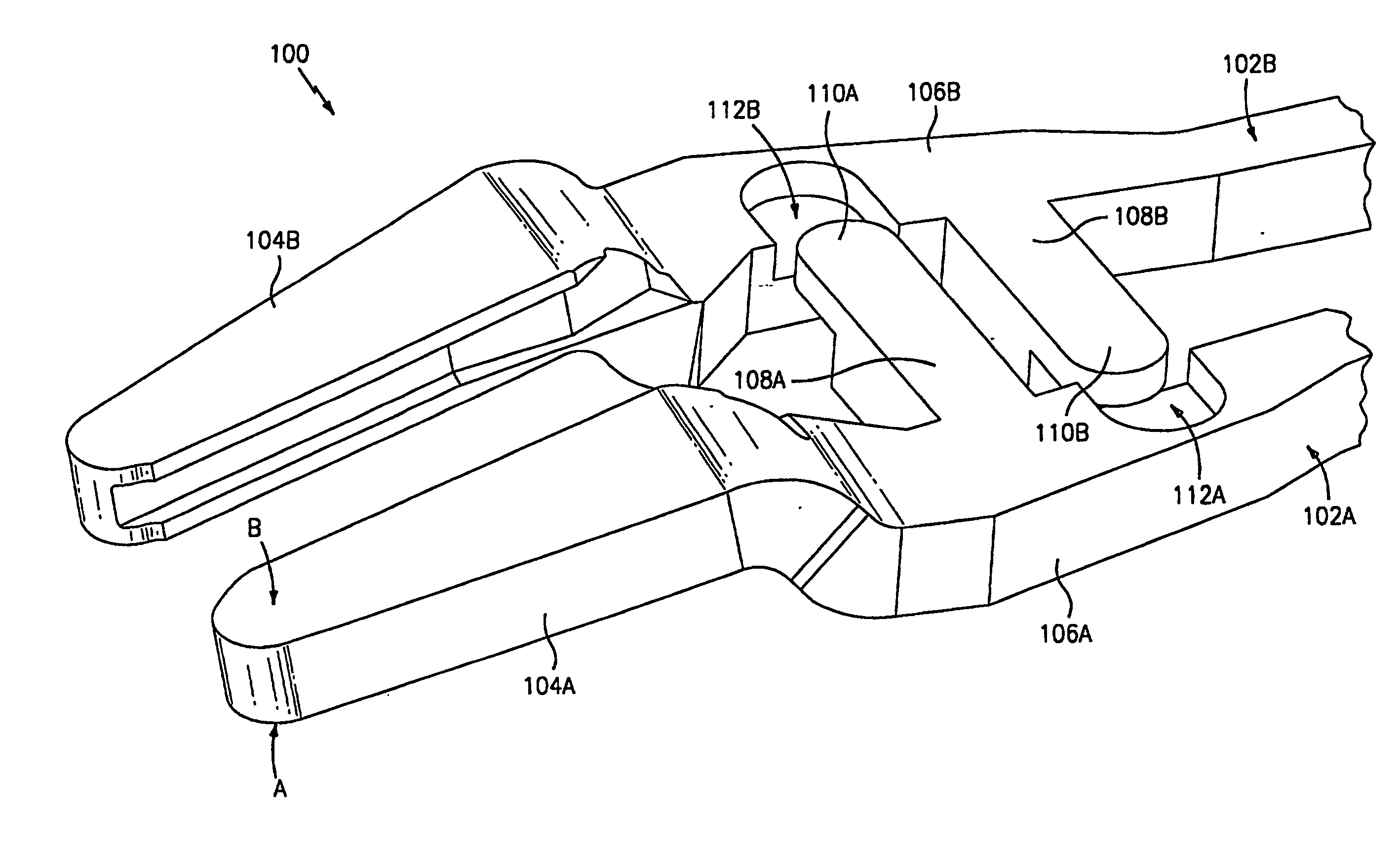 Surgical clip applier with high torque jaws