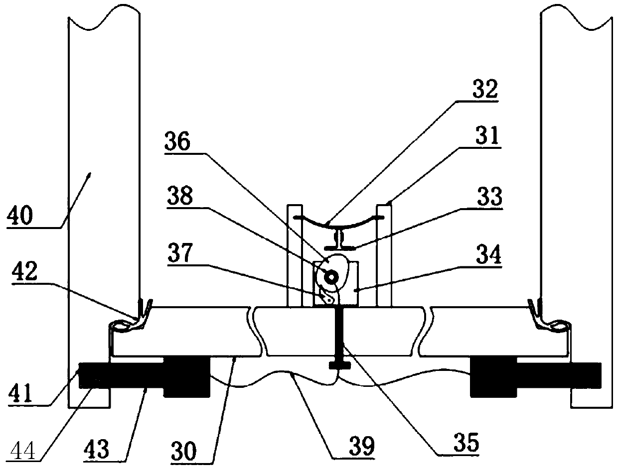 Environment control system for environment cabin and environment cabin