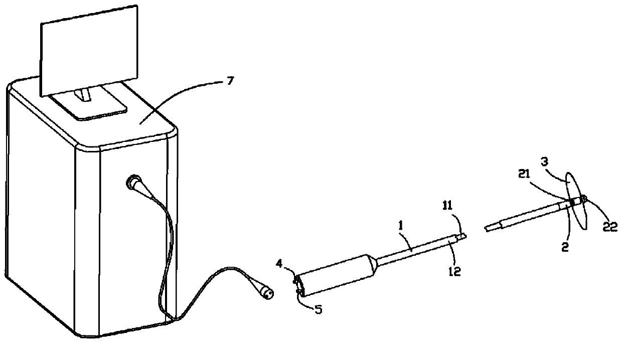 Bronchial spraying freezing system