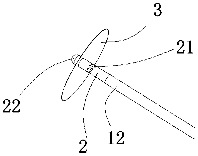 Bronchial spraying freezing system