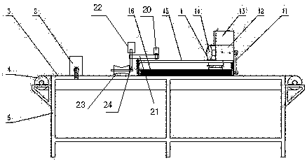 Skin folding machine with cutting machine