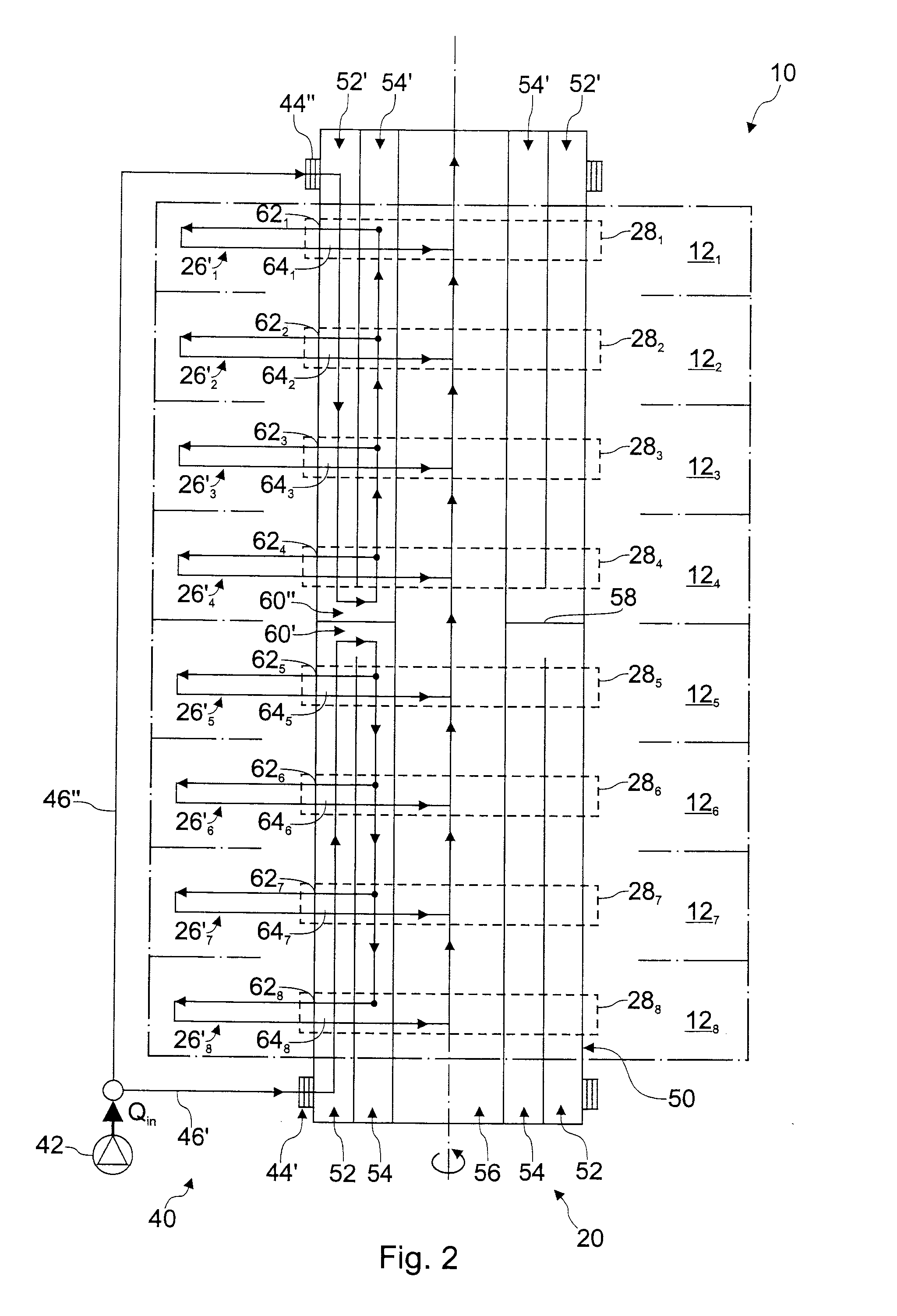 Multiple hearth furnace