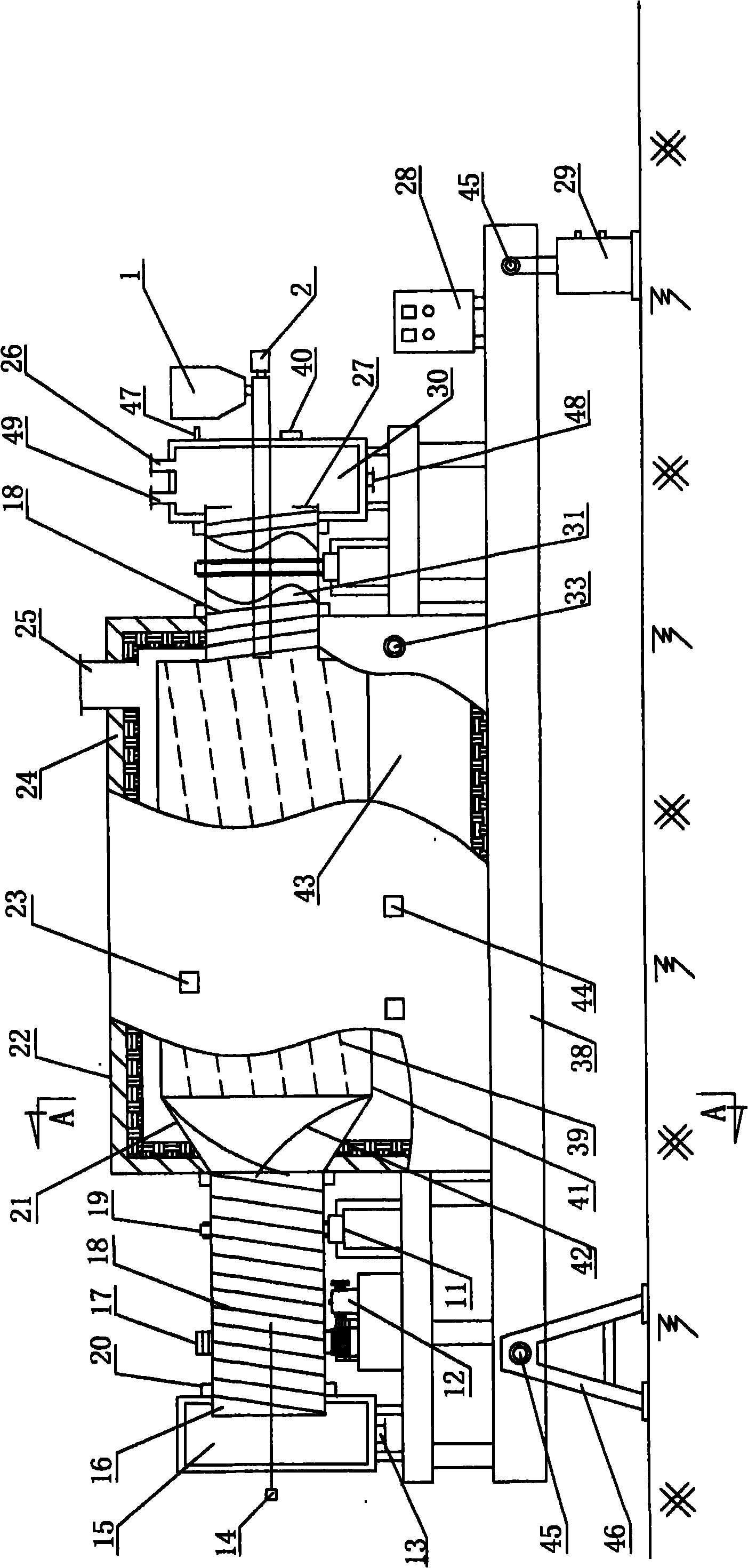 Preparation method and device of organic soil conditioner