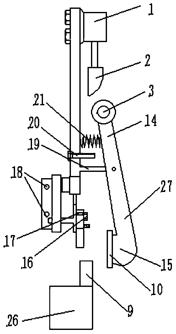 Bearing turning feeding mechanism