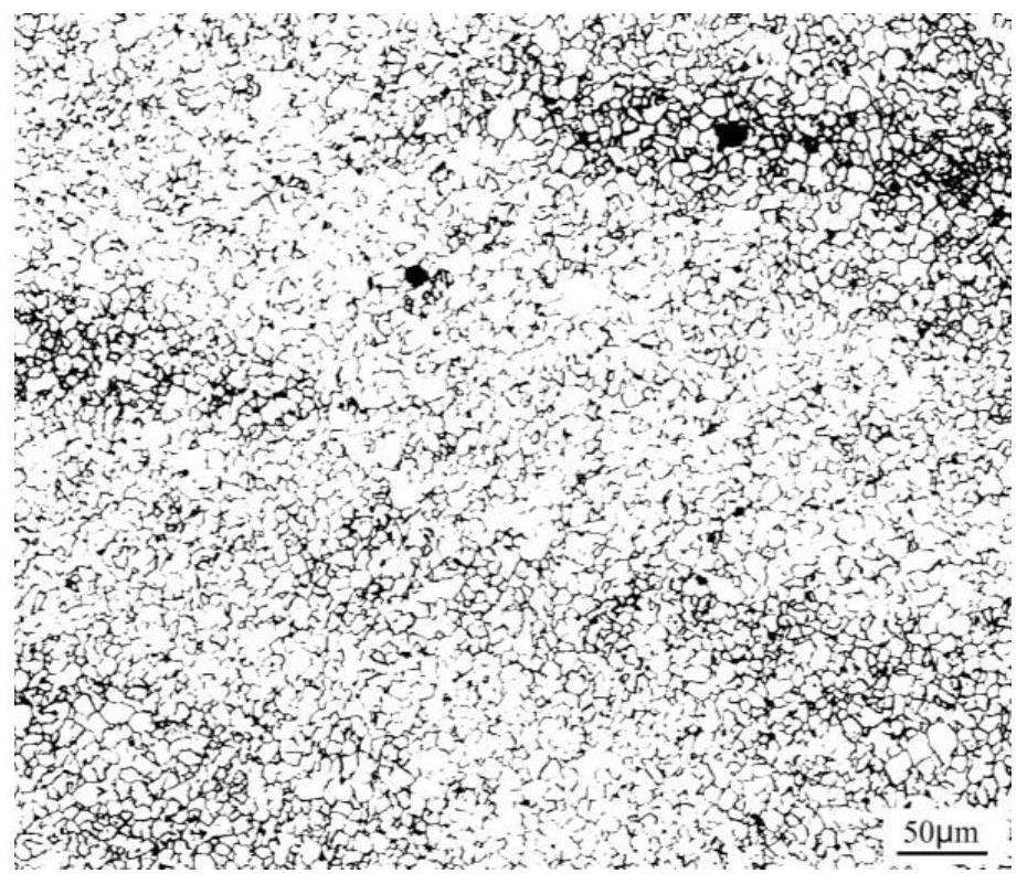 Steel grain size etchant and application thereof