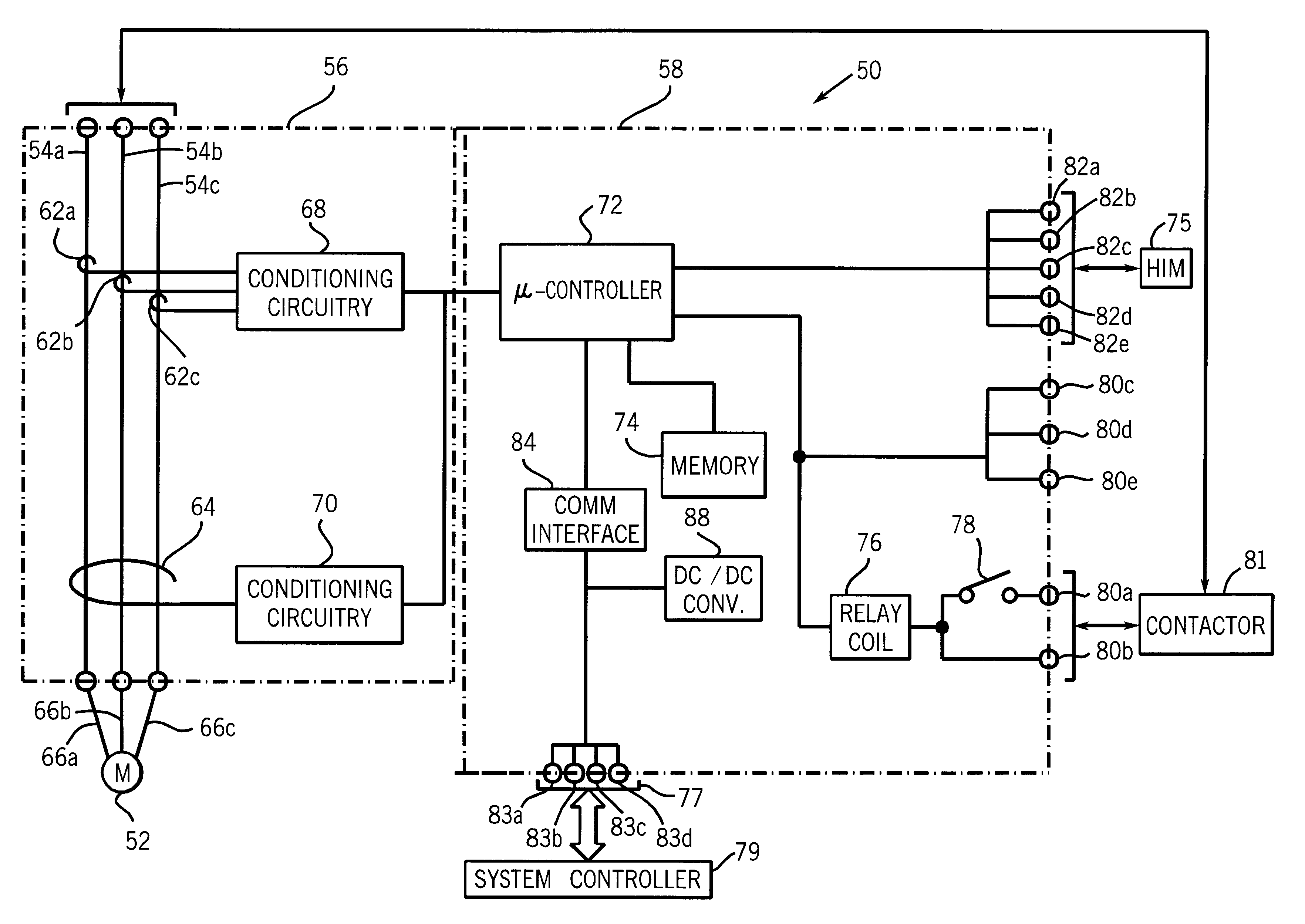 Configurable single/multi-phase overload relay