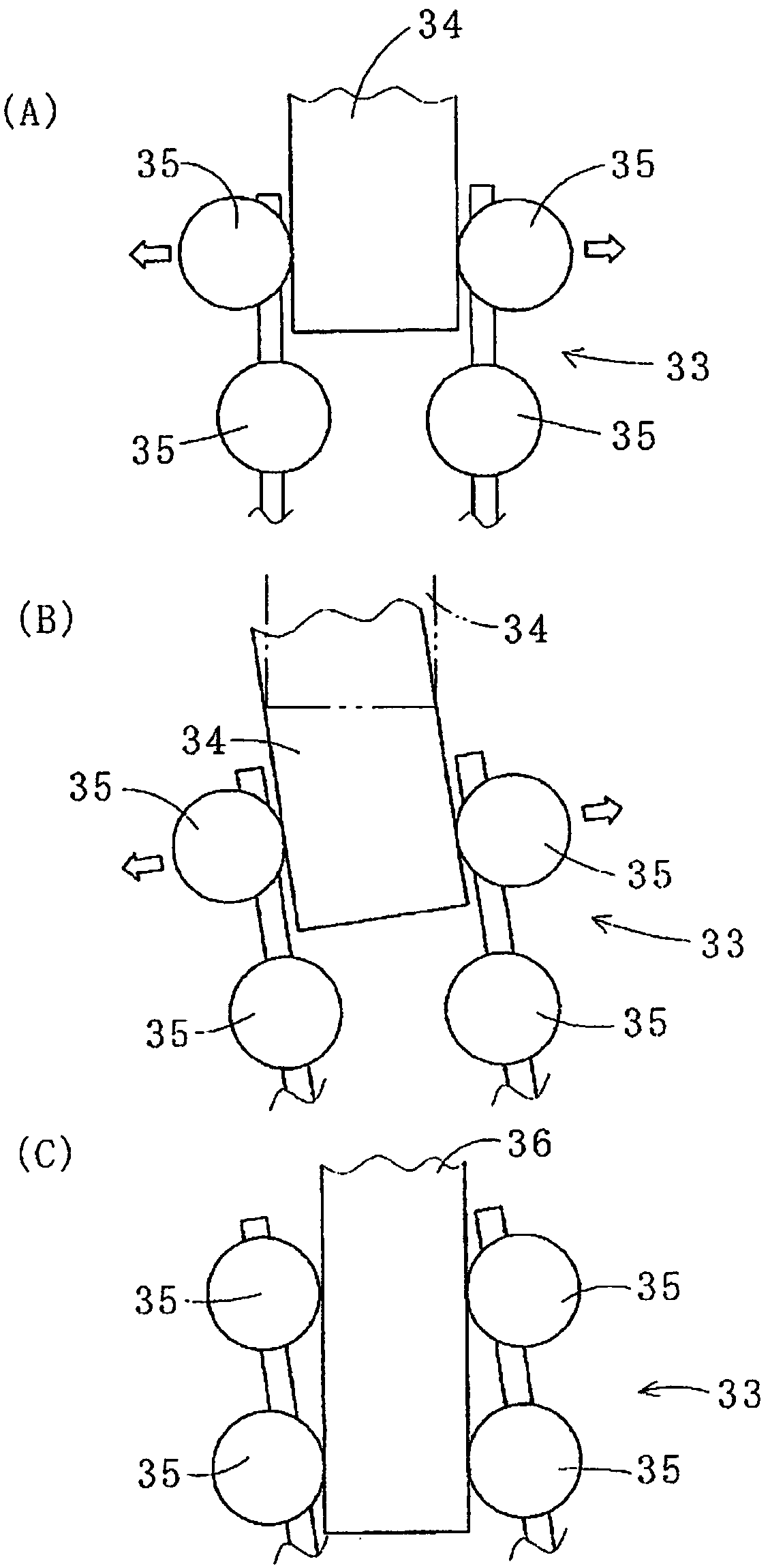 Die device and method for using same