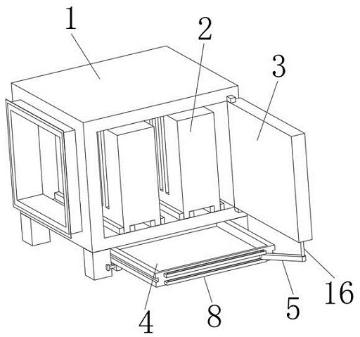 Novel catering oil fume purification device