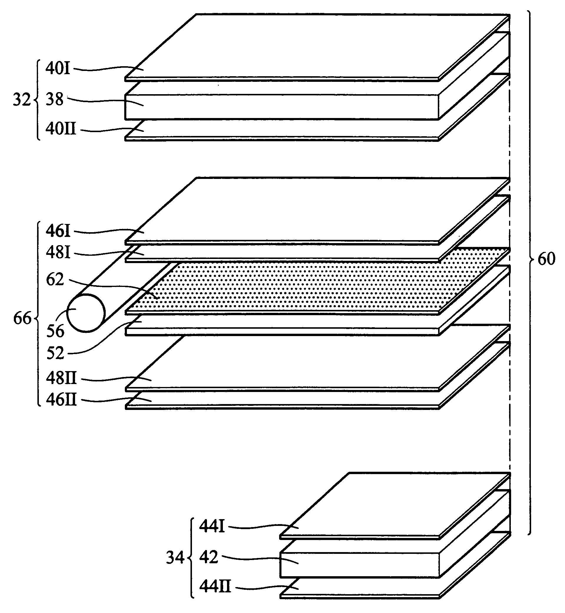 Dual-display module with a tunable mirror sheet