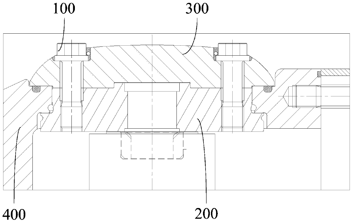 Blade bolt for controllable-pitch propeller