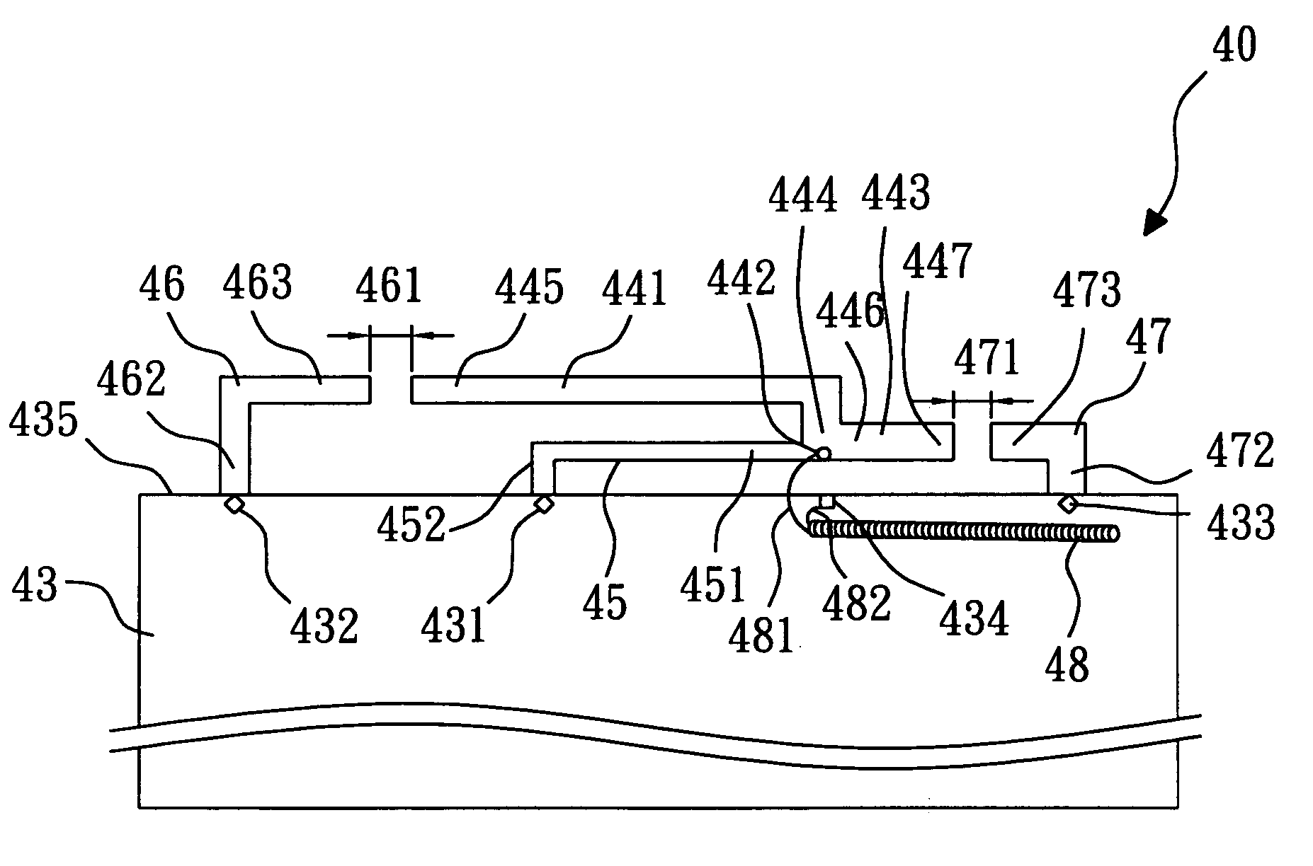 Dual-band inverted-F antenna with shorted parasitic elements