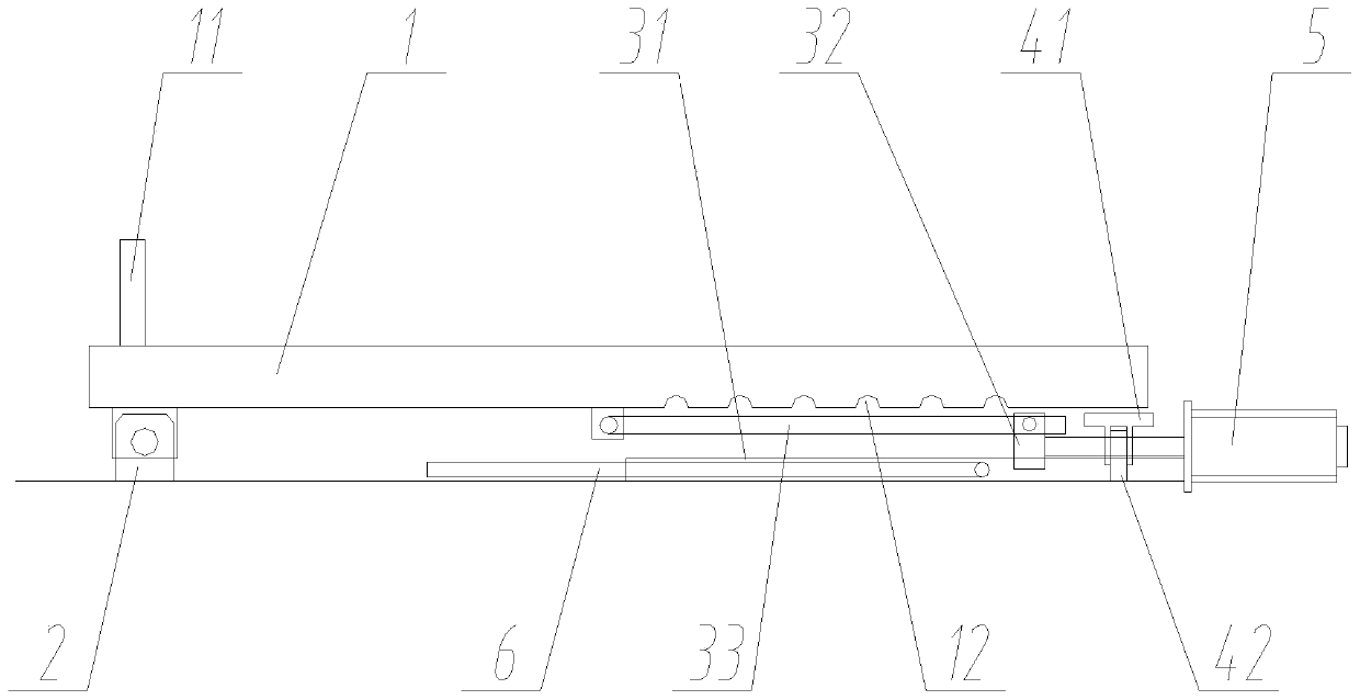 Wallboard supporting die table