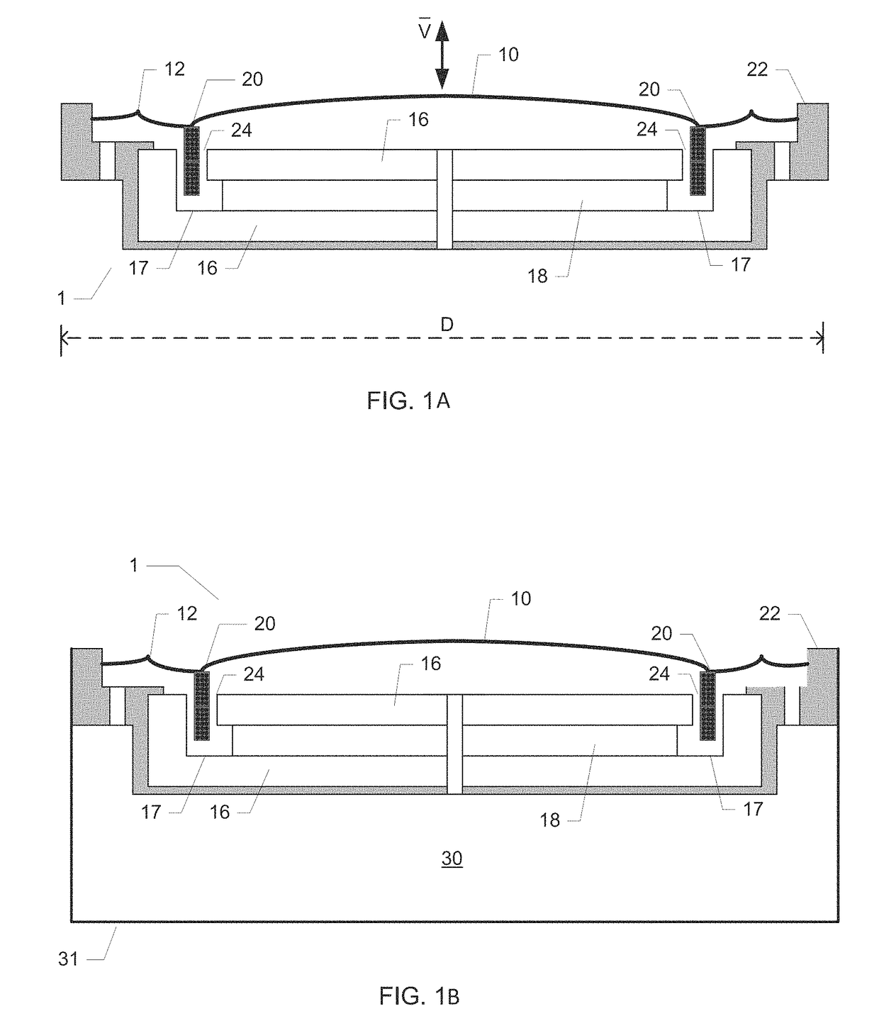 Method of controlling diaphragm excursion of electrodynamic loudspeakers