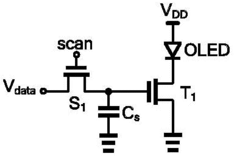 High-precision voltage programming pixel circuit and flexible AMOLED (active matrix/organic light-emitting diode) display