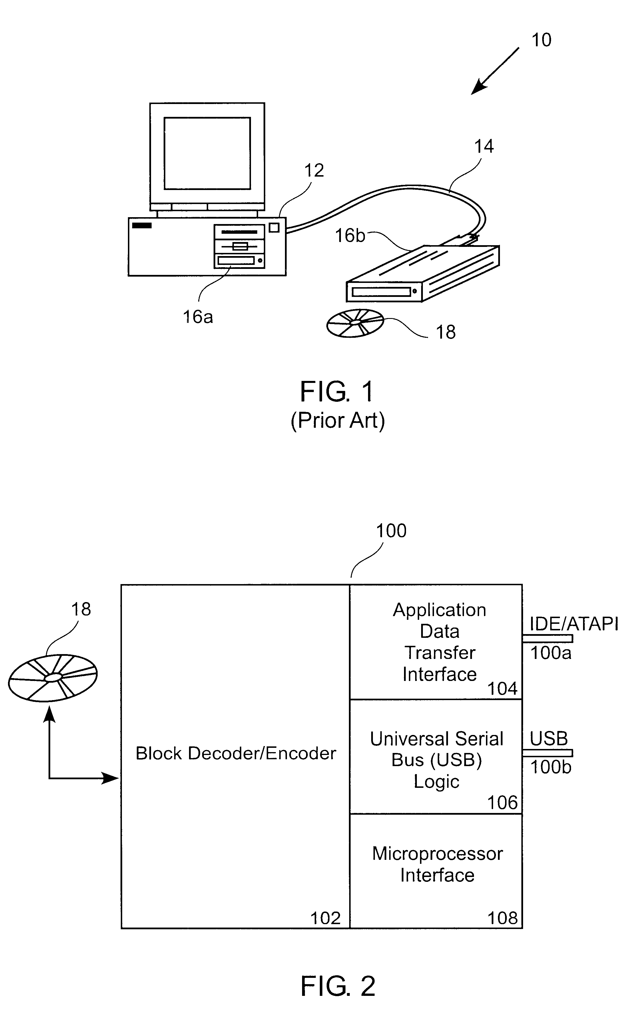 Controller for ATAPI mode operation and ATAPI driven universal serial bus mode operation and methods for making the same