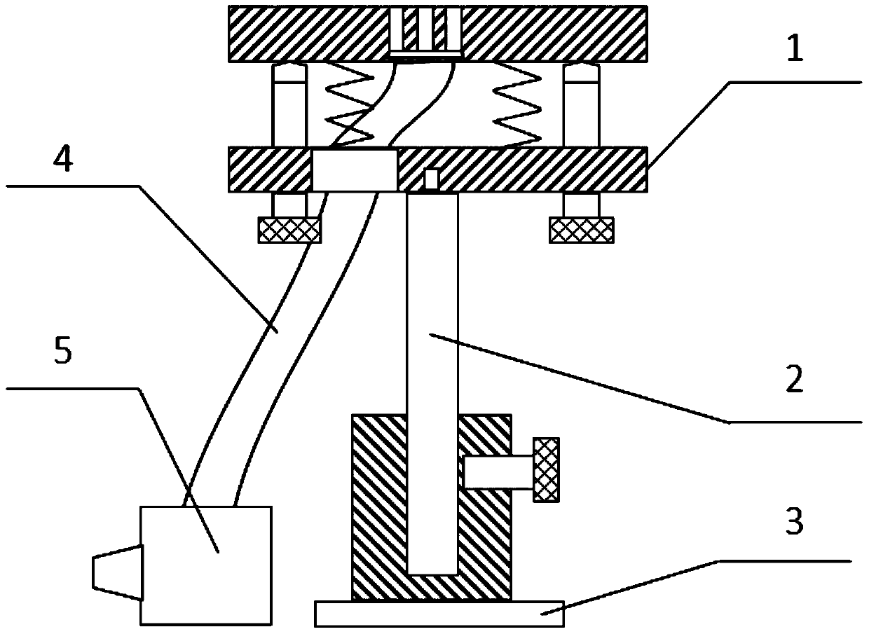 Optical waveguide chip coupling test fixture