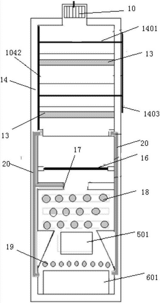 Domestic intelligent heating boiler