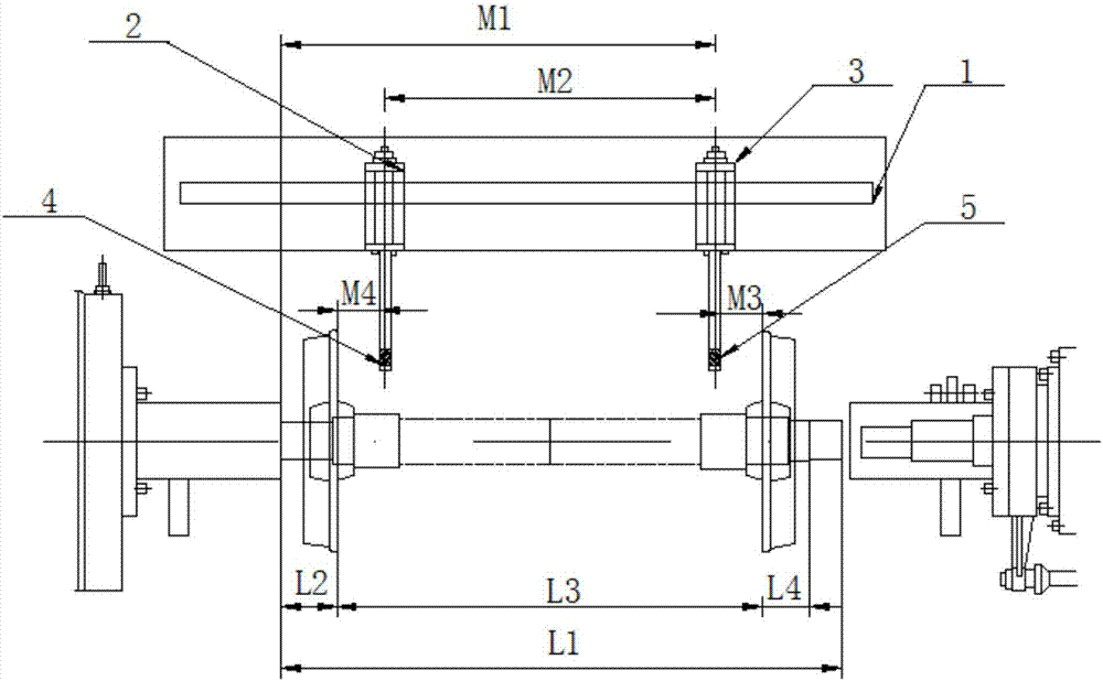 Wheel-set pressing-fit machine high-precision control and measurement control system