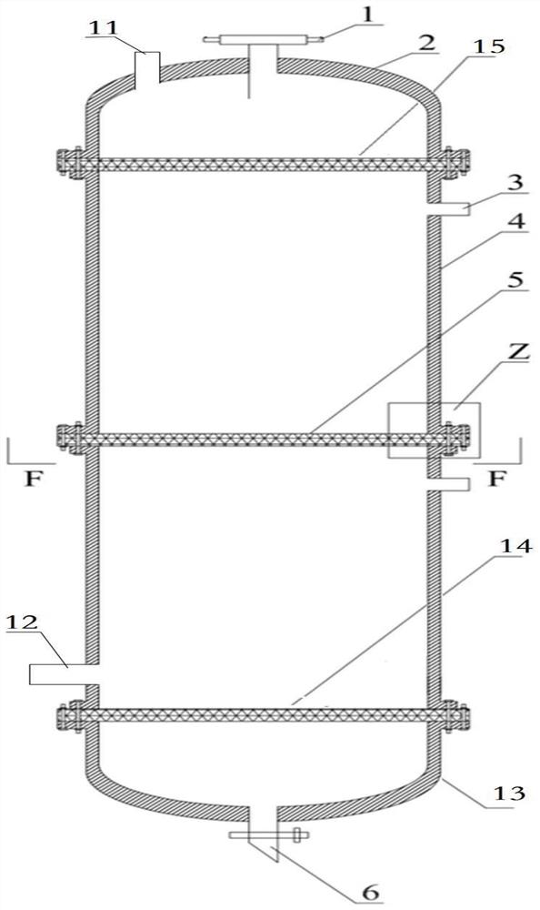 A method for extracting lithium by a split adsorption device