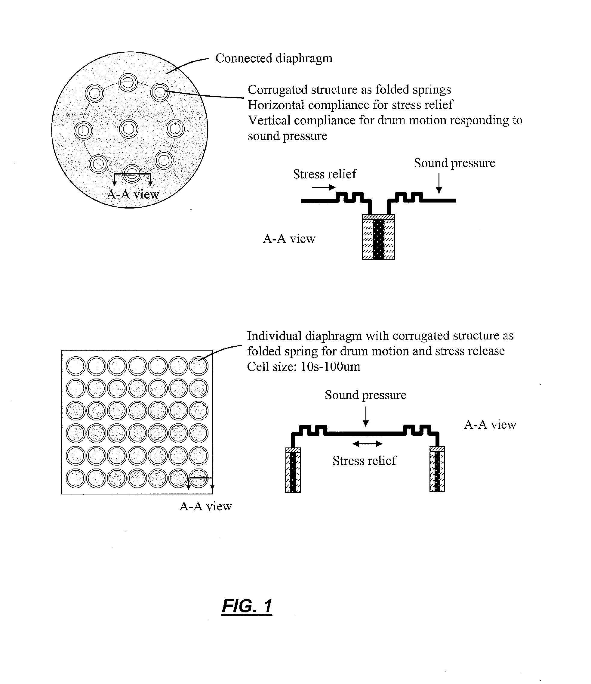 Method and structure of monolithetically integrated micromachined microphone using IC foundry-compatiable processes