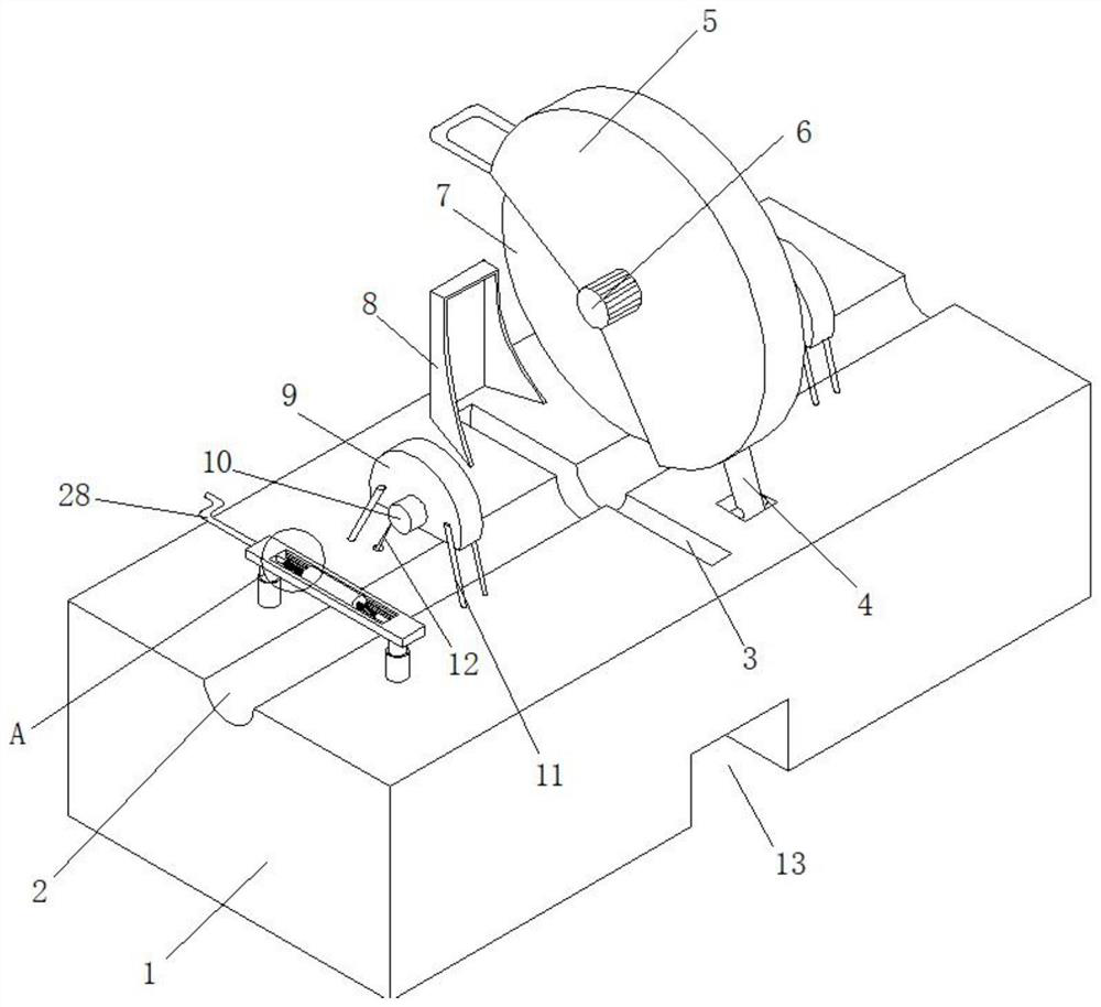 Rapid cutting device for copper bar