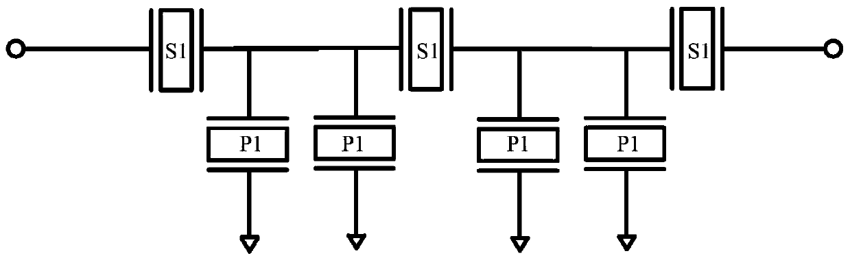 Elliptical surface acoustic wave filter