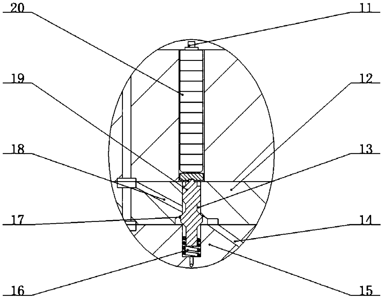 Pressure-accumulating piezoelectric-electromagnetic dual-valve electronic fuel injector