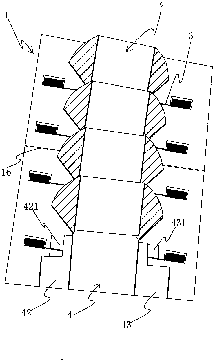 Showing cabinet which can be quickly folded and unfolded