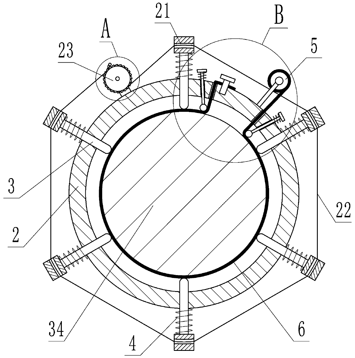 An automatic oiling device for the top roller of a draw frame