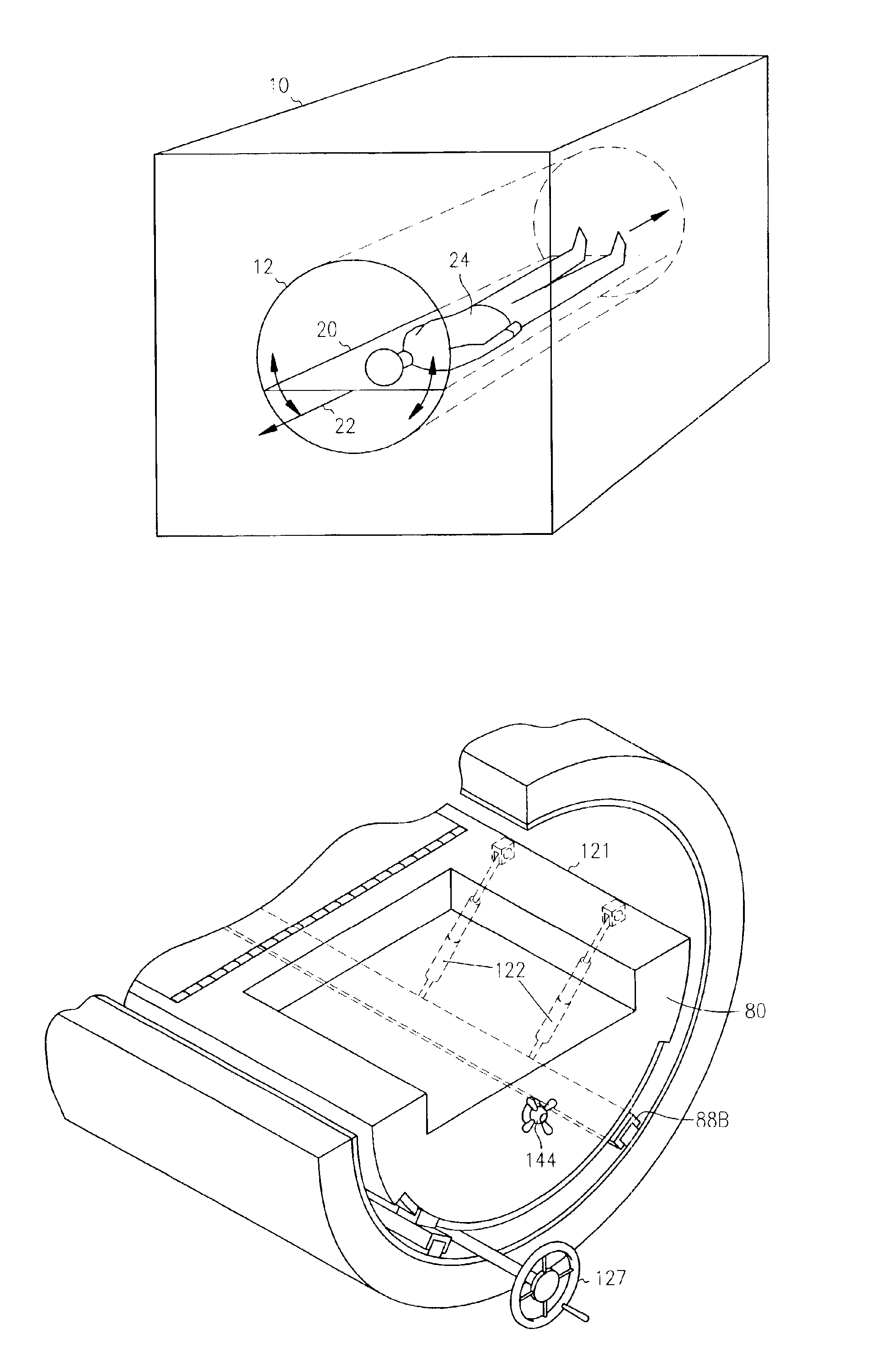 Interventional MR surgical table