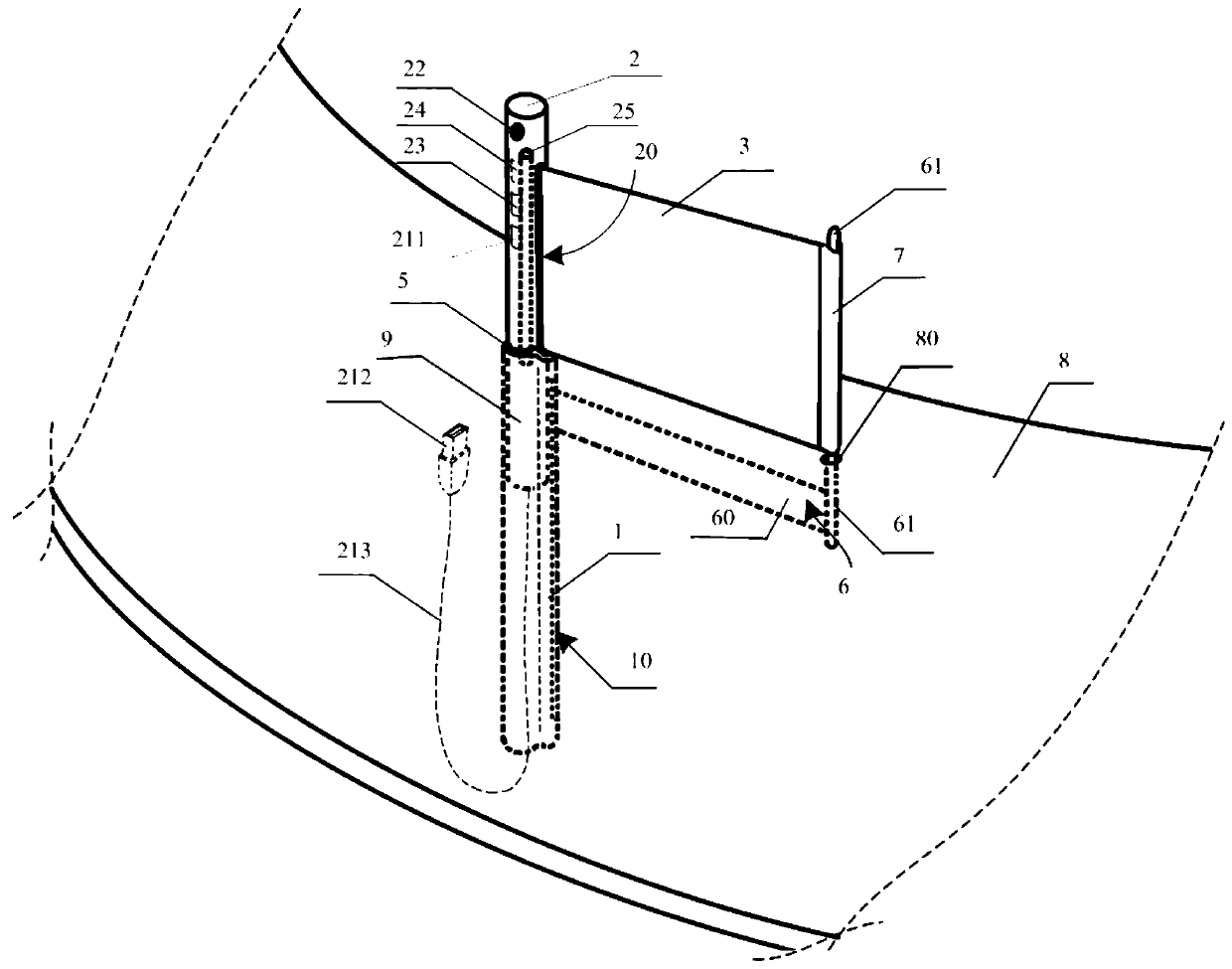 Curly-type electronic nameplate and electronic nameplate display method